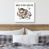 Toile Personnages de Max et les Maximonstres (Insitu(Chambre))