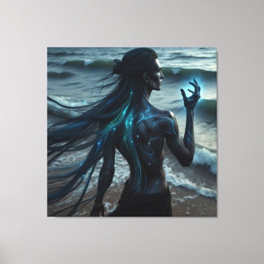 Toile Personnalisation de l'océan (Recto)