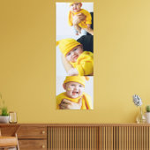 Toile Personnalisé Ajouter 3 photos sur mesure (Insitu(Salon))