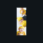 Toile Personnalisé Ajouter 3 photos sur mesure<br><div class="desc">Créer un Collage photo personnalisé unique customisé personnalisé 3 Photo Collage mur art de Ricaso</div>