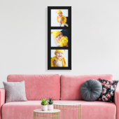 Toile Personnalisé Ajouter 3 photos sur mesure (Insitu(Salon))