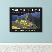 Toile Personnalisé Machu Picchu, Chemin Inca Commémorati (Insitu (Plancher de Bois))