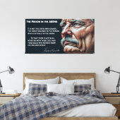 Toile Personne de Teddy Roosevelt dans le discours de l' (Insitu(Chambre))