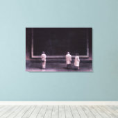 Toile Personnes à une exposition 1990 (Insitu (Plancher de Bois))