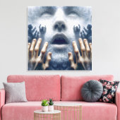 Toile Personnes en détresse (Insitu(Salon))