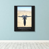 Toile Perspective : Citation inspirante 1 (Insitu (Plancher de Bois))