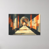 Toile Perspective minimaliste (Recto)