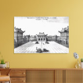 Toile Perspectives de la Cour intérieure (Insitu(Salon))