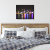 Toile Perth CBD la nuit (Insitu(Chambre))