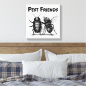 Toile Pest Friends BFF (Insitu(Chambre))