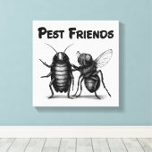 Toile Pest Friends BFF (Insitu (Plancher de Bois))