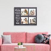 Toile Pet Dog Memorial Animaux de compagnie Perte Photo  (Insitu(Salon))