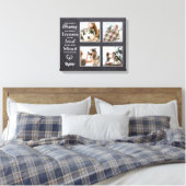 Toile Pet Dog Memorial Animaux de compagnie Perte Photo  (Insitu(Chambre))