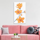 Toile Pétales de Mandarine (Insitu(Salon))