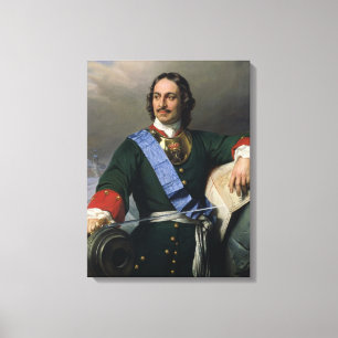 Toile Peter I le grand 1838