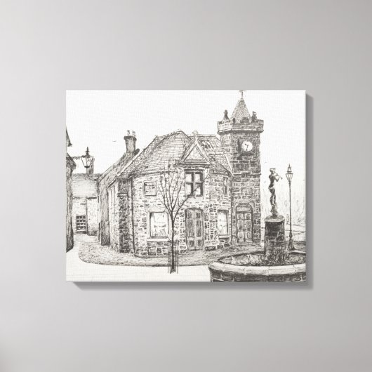 Toile Peter Pan Statue Kirriemuir Écosse 2007 (Recto)