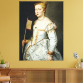 Toile Peter Paul Rubens Portrait d'une dame (Insitu(Salon))
