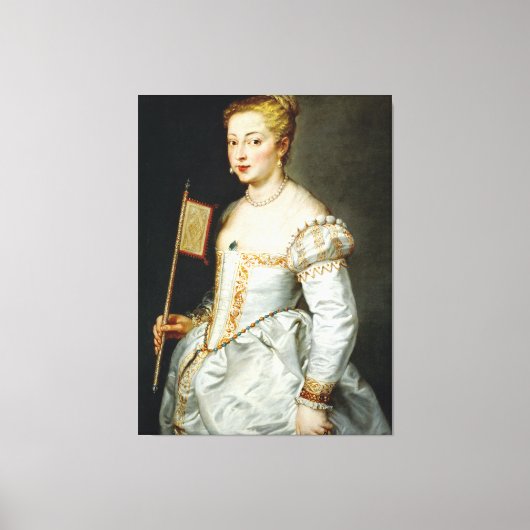 Toile Peter Paul Rubens Portrait d'une dame (Recto)