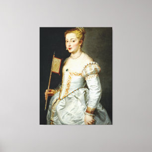 Toile Peter Paul Rubens Portrait d'une dame