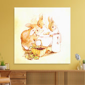 Toile Peter Rabbit Beatrix Potter (Insitu(Salon))