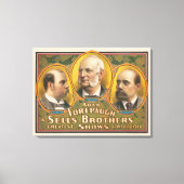 Toile Peter Sells, Adam Forepaugh Et Lewis Sells (Recto)