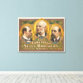 Toile Peter Sells, Adam Forepaugh Et Lewis Sells (Insitu (Plancher de Bois))