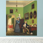 Toile Petersen Family Balance by Wilhelm Ferdinand Bendz (Insitu (Plancher de Bois))