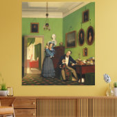 Toile Petersen Family Balance by Wilhelm Ferdinand Bendz (Insitu(Salon))
