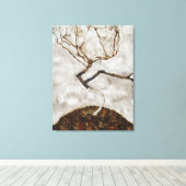 Toile Petit Arbre À La Fin De L'automne de Egon Schiele (Insitu (Plancher de Bois))