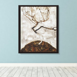 Toile Petit arbre en fin d'automne par Egon Schiele