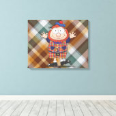 Toile Petit bonhomme (Insitu (Plancher de Bois))