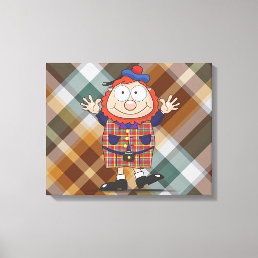 Toile Petit bonhomme (Recto)