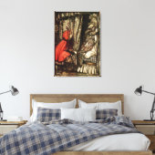 Toile Petit Chaperon Rouge (Insitu(Chambre))