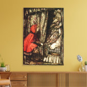 Toile Petit Chaperon Rouge (Insitu(Salon))