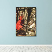 Toile Petit Chaperon Rouge (Insitu (Plancher de Bois))