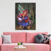 Toile Petit Chaperon Rouge (Insitu(Salon))