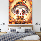 Toile Petit clown d'Halloween 2 (Insitu(Chambre))
