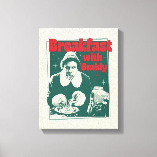 Toile Petit-Déjeuner Avec Buddy (Recto)