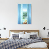 Toile Petit-déjeuner St. Maxime 1984 (Insitu(Chambre))