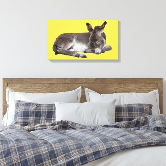 Toile Petit Dos De Chocolat Bébé Foal Posé Vers Le Bas (Insitu(Chambre))