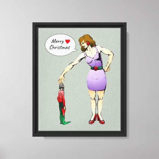 Toile Petit Elfe Mignon (Recto)