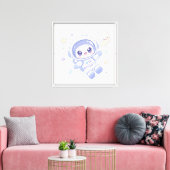 Toile Petit Explorateur de l'Espace (Insitu(Salon))