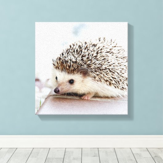 Toile Petit hérisson (Insitu (Plancher de Bois))