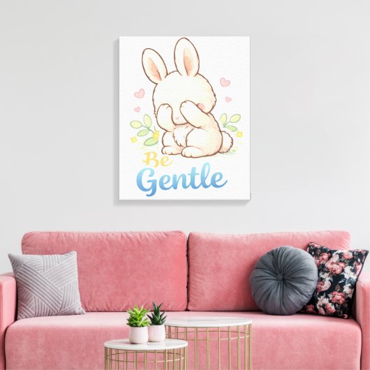 Toile petit lapin (Insitu(Salon))