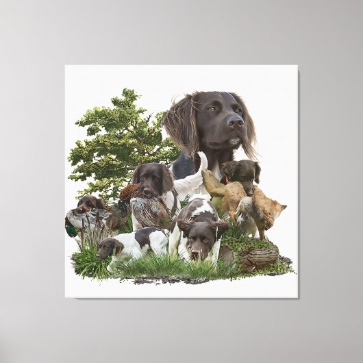 Toile Petit Munsterlander (Recto)