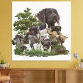 Toile Petit Munsterlander (Insitu(Salon))