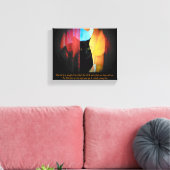 Toile Petit oeil vert...Harold Monro citation (Insitu(Salon))