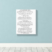 TOILE PETIT ORPHANT ANNIE POEM (Insitu (Plancher de Bois))