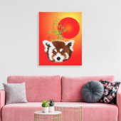 Toile Petit panda (Ailurus fulgens) (Insitu(Salon))