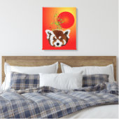 Toile Petit panda (Ailurus fulgens) (Insitu(Chambre))